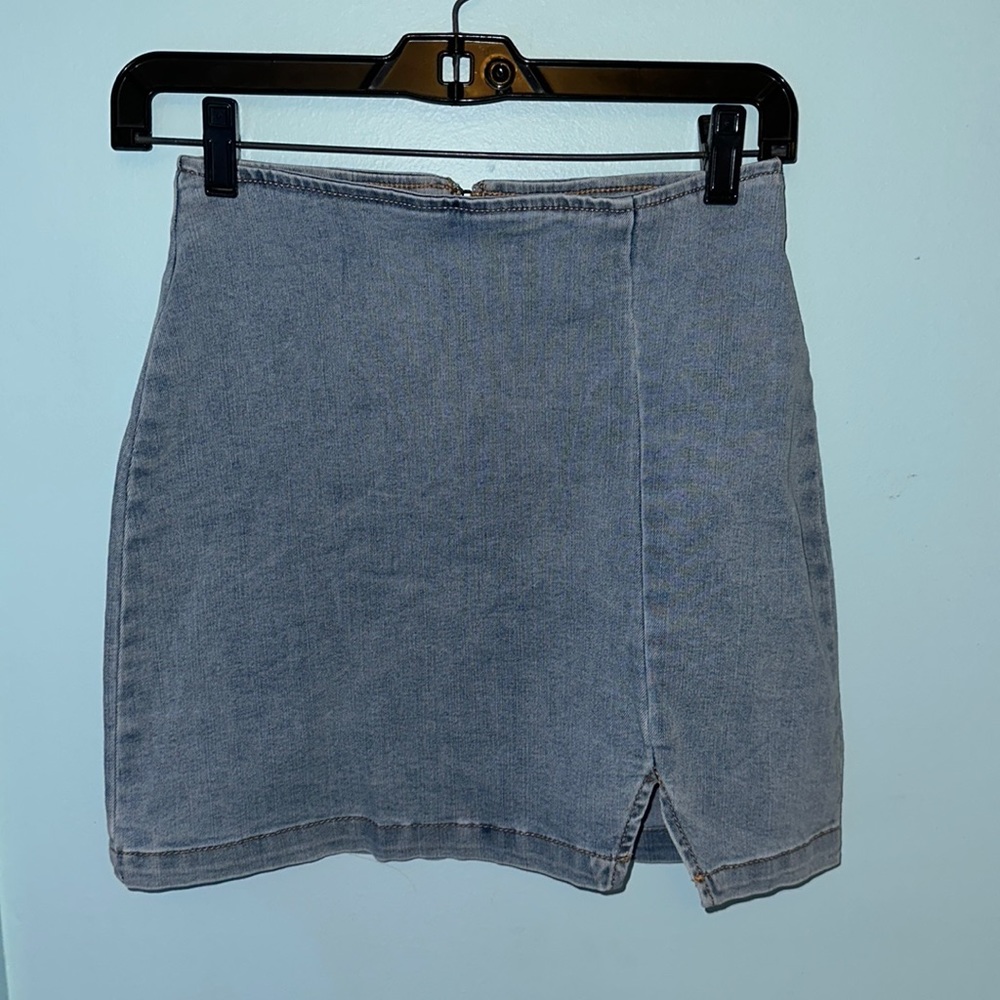 Wild Fable Blue Denim Style Mini Skirt
